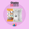 Diablo milk chocolate coated peanut treats no added sugar 40g, UK version