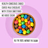 Diablo milk chocolate coated peanut treats no added sugar 40g, UK version