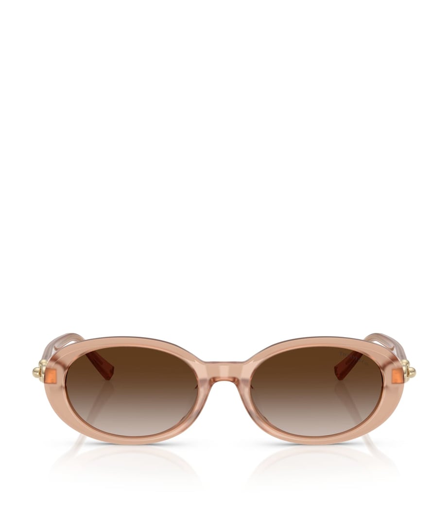 Tiffany & Co. oval acetate sunglasses, UK version