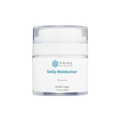 Superdrug Prime Skincare Daily Moisturiser Enriched with 5% Niacinamide Facial Moisturiser 50ml- Buy online at McGrocer