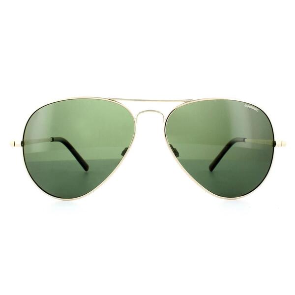 Polaroid PLD 1017/S gold polarised sunglasses - British product