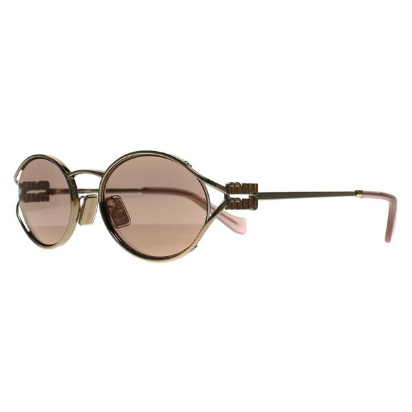 Miu Miu MU52YS gold mirrored women sunglasses, UK version
