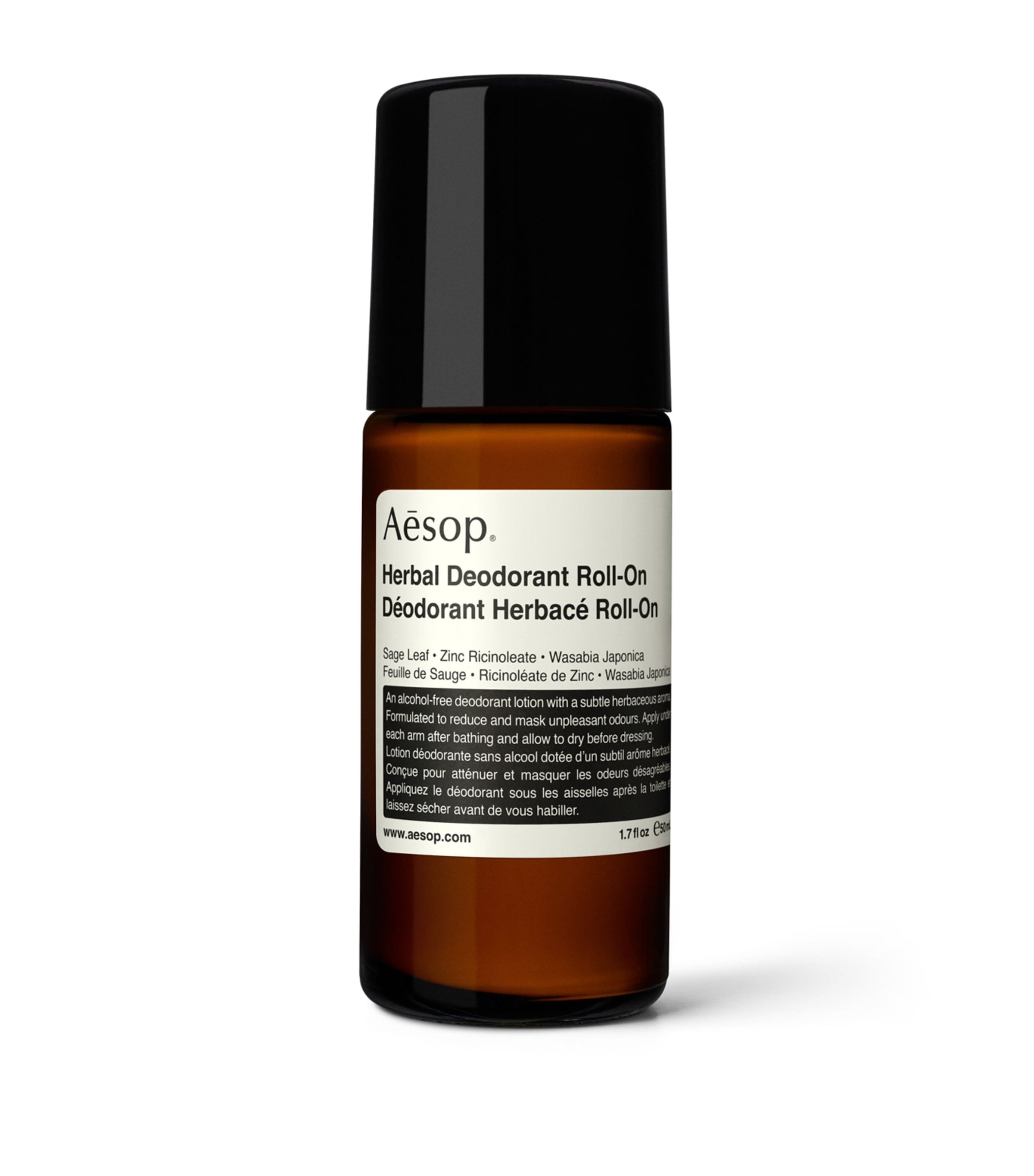 AESOP Herbal Deodorant Roll-On 50ml - British product