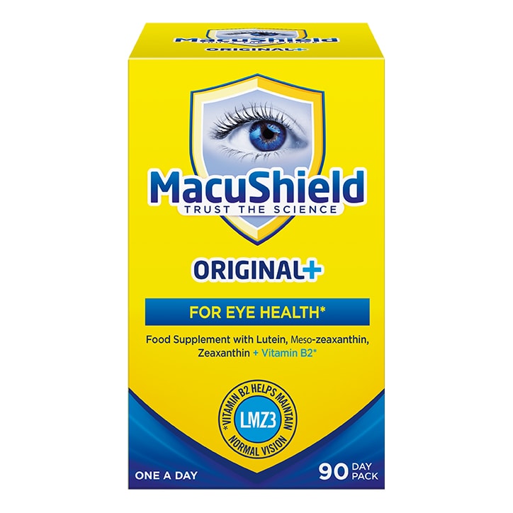 MacuShield Original Formula 90 Capsules Eye Care Vitamins Holland&Barrett   