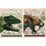 Life Size Prehistoric Assortment book and model (British brand)