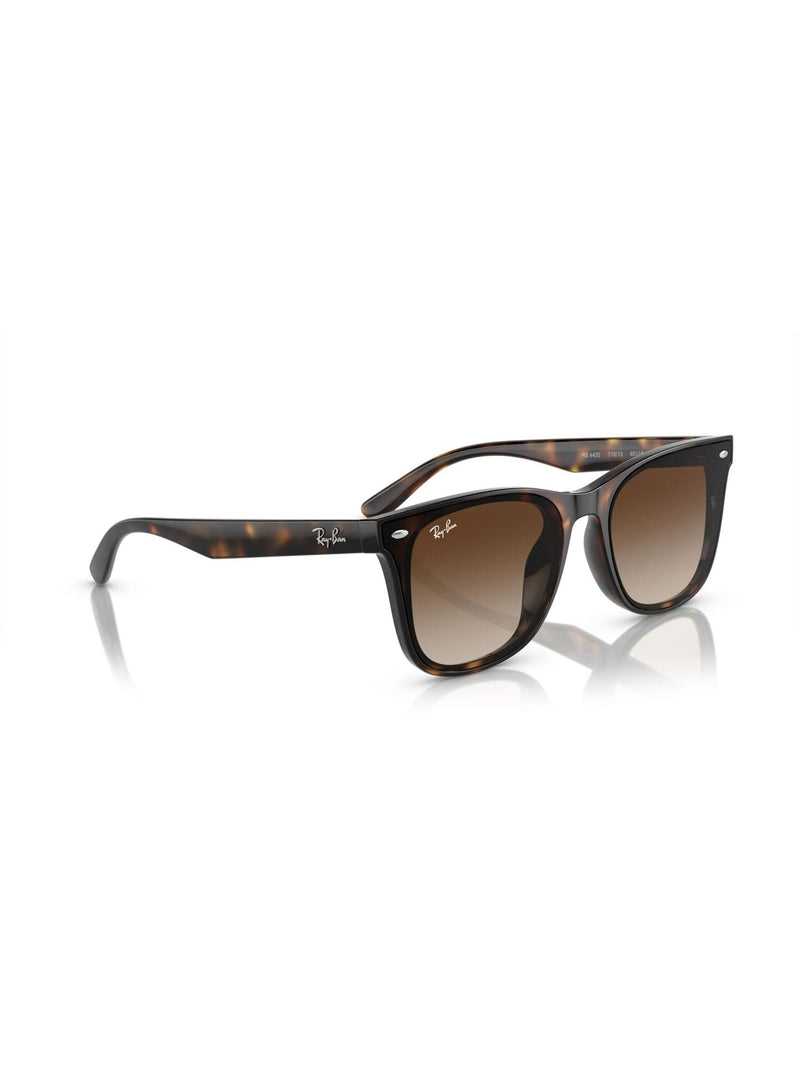 Ray-Ban brown sunglasses with black frames and green lenses - British product