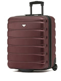 Flight Knight Pink 2-Wheel ABS Hard Case Cabin Suitcase 56x45x25cm