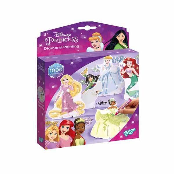 Totum Disney Princess diamond painting craft kit, UK version