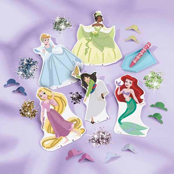 Totum Disney Princess diamond painting craft kit, UK version