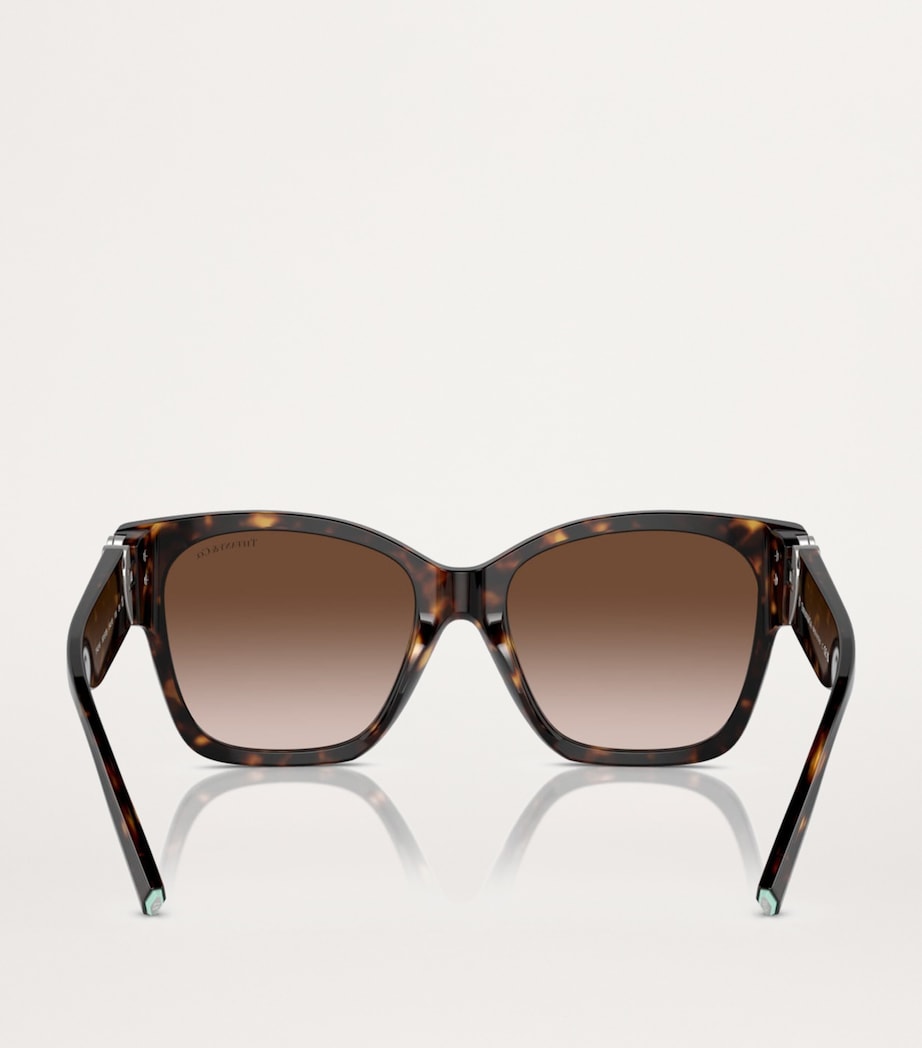 Tiffany & Co. acetate square oversized sunglasses, UK version