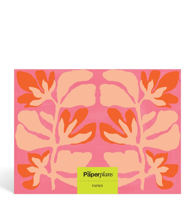 Papier Bright Floral desk planner, imported from the UK