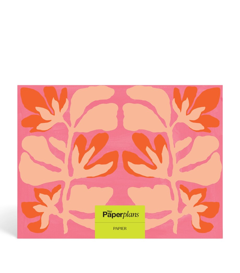 Papier Bright Floral desk planner, imported from the UK