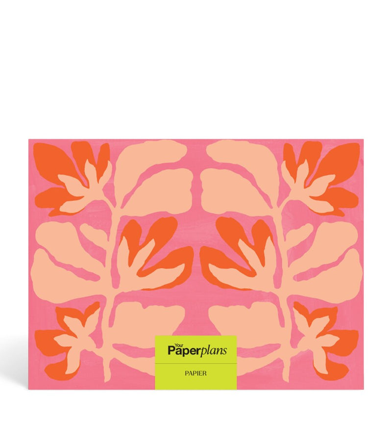 Papier Bright Floral desk planner, imported from the UK