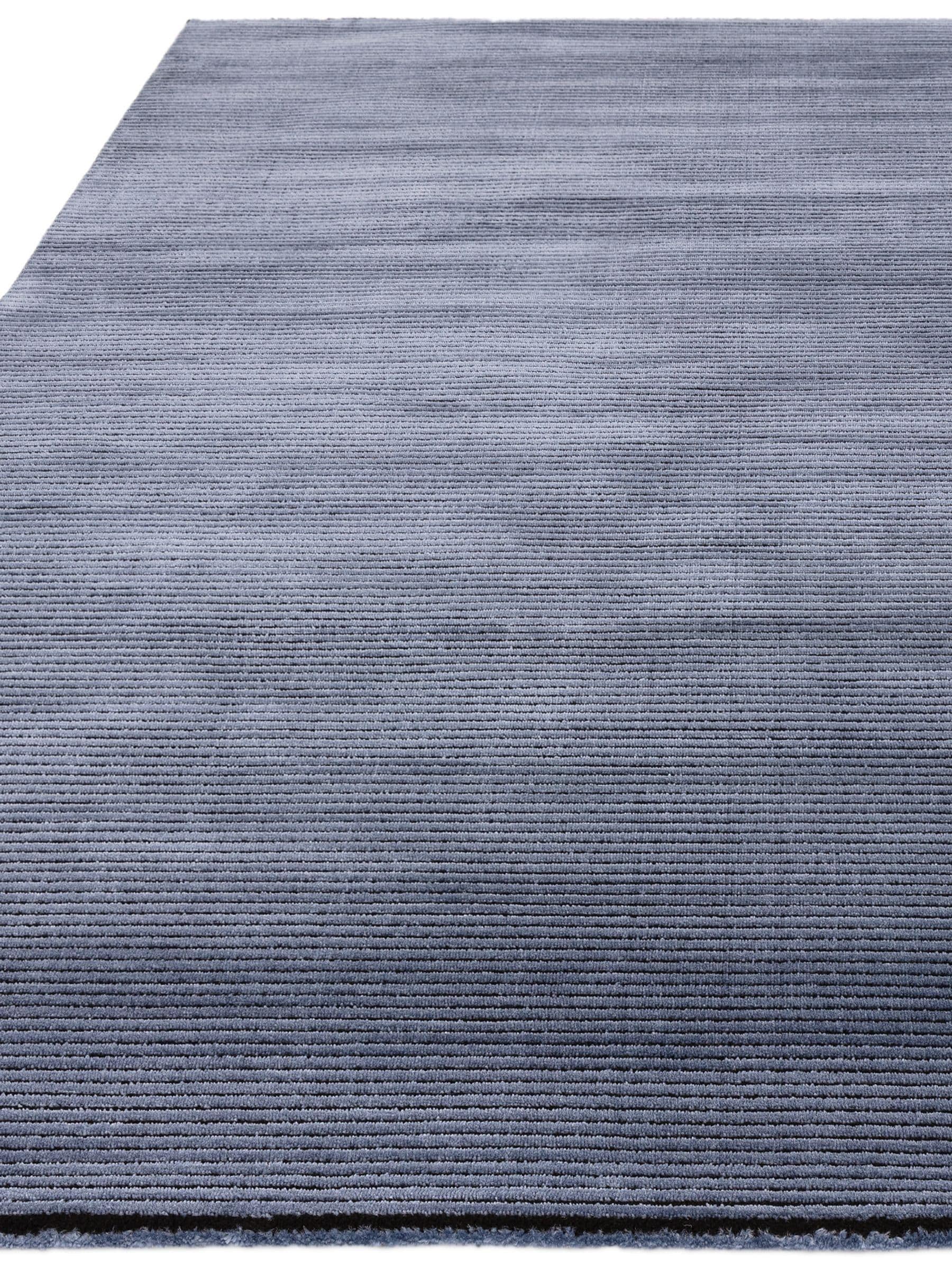 Asiatic Rugs Blue Kuza Stripe Rug, imported from the UK