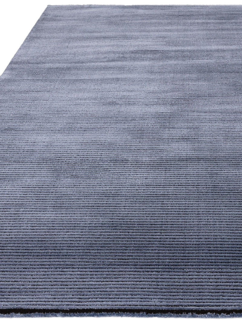 Asiatic Rugs Blue Kuza Stripe Rug, imported from the UK
