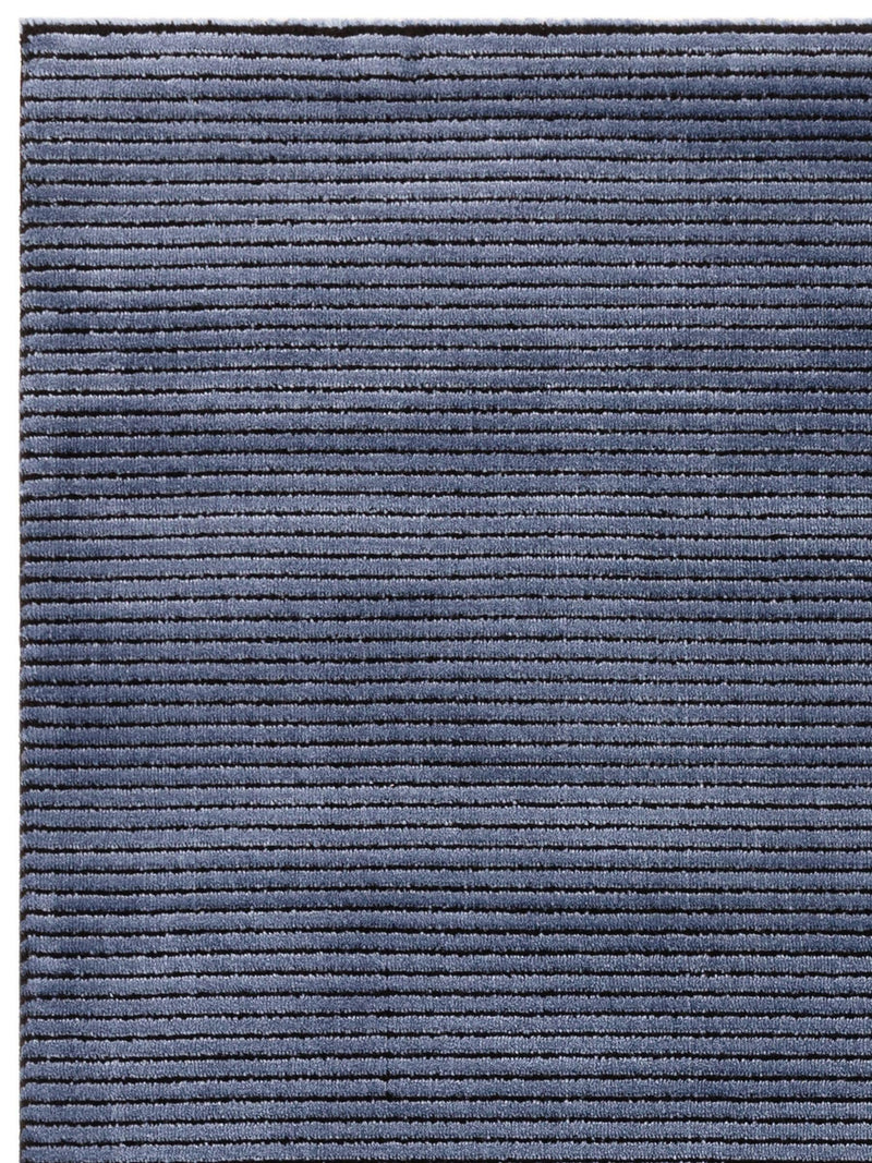 Asiatic Rugs Blue Kuza Stripe Rug, imported from the UK