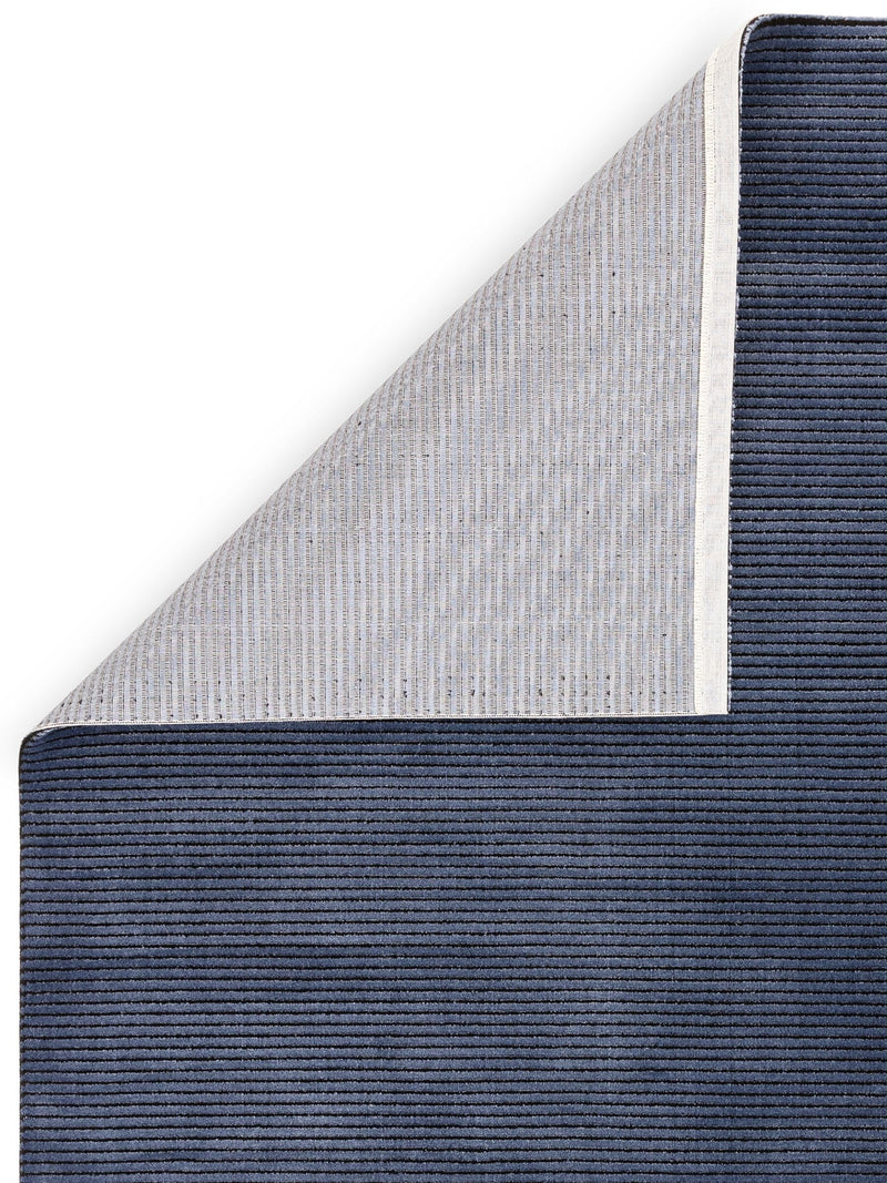 Asiatic Rugs Blue Kuza Stripe Rug, imported from the UK