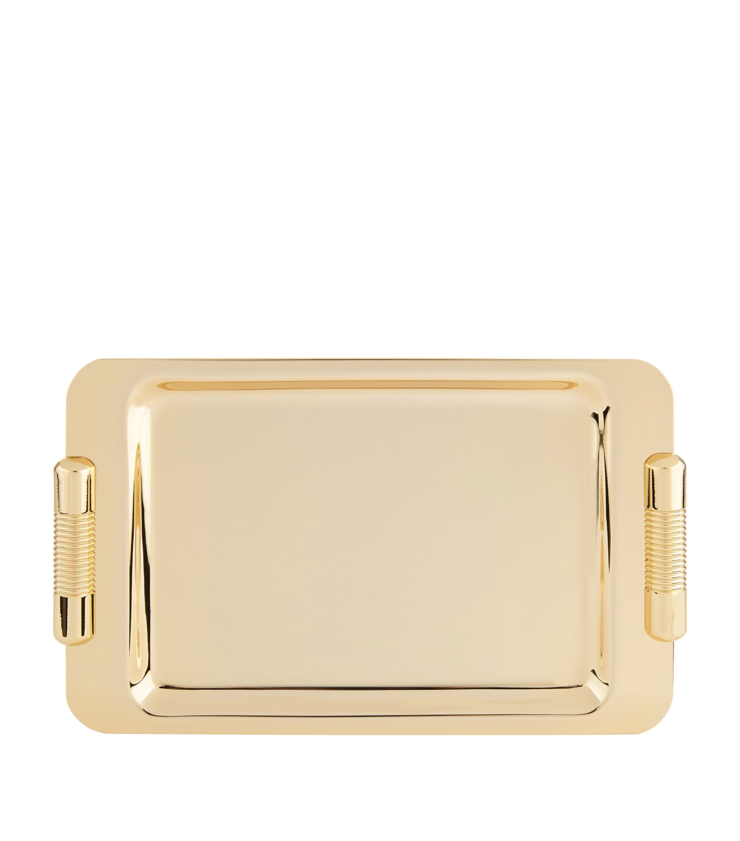 Zodiac Cylinder Gold-Plated Tray (British brand)