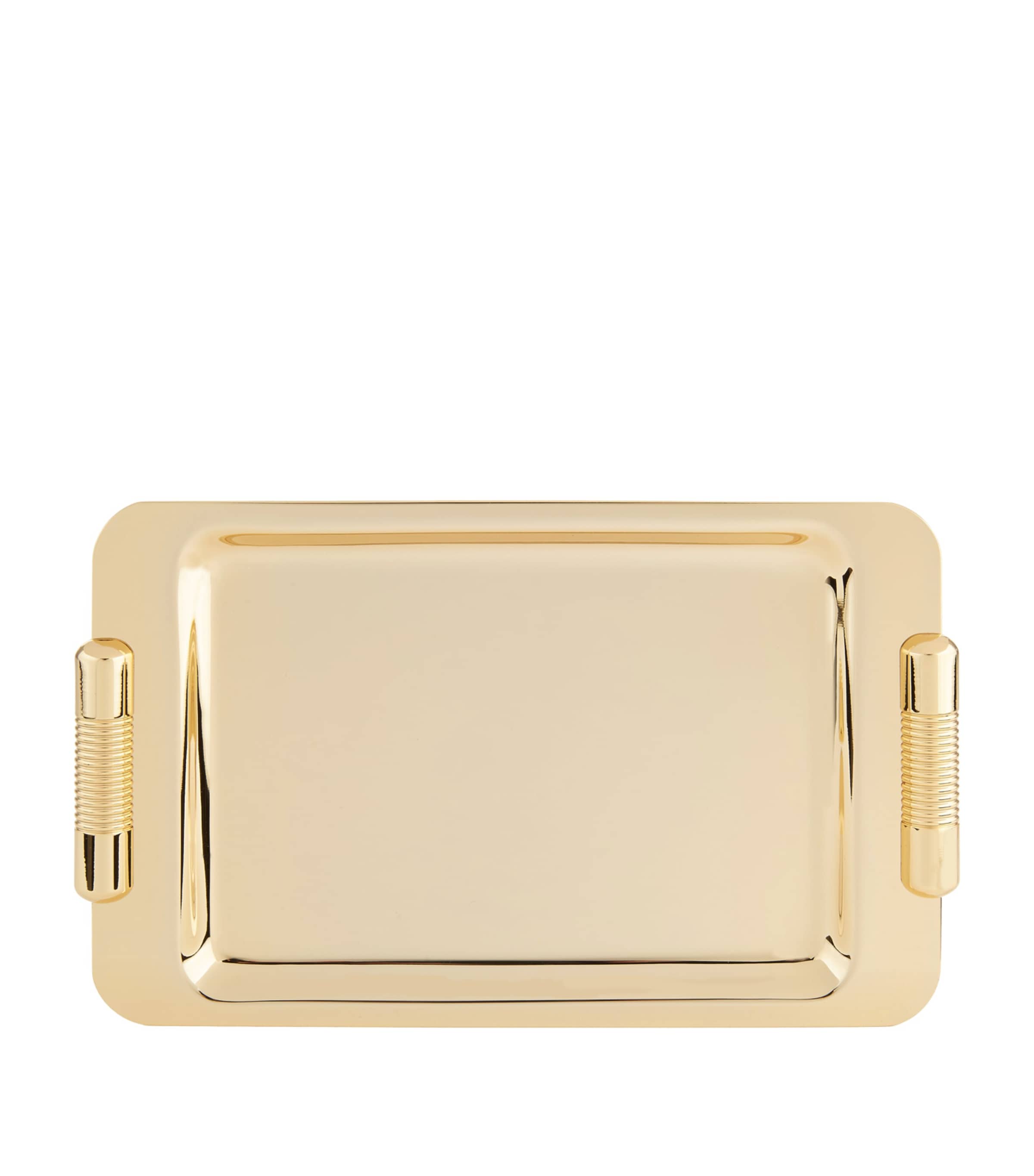 Zodiac Cylinder Gold-Plated Tray (British brand)