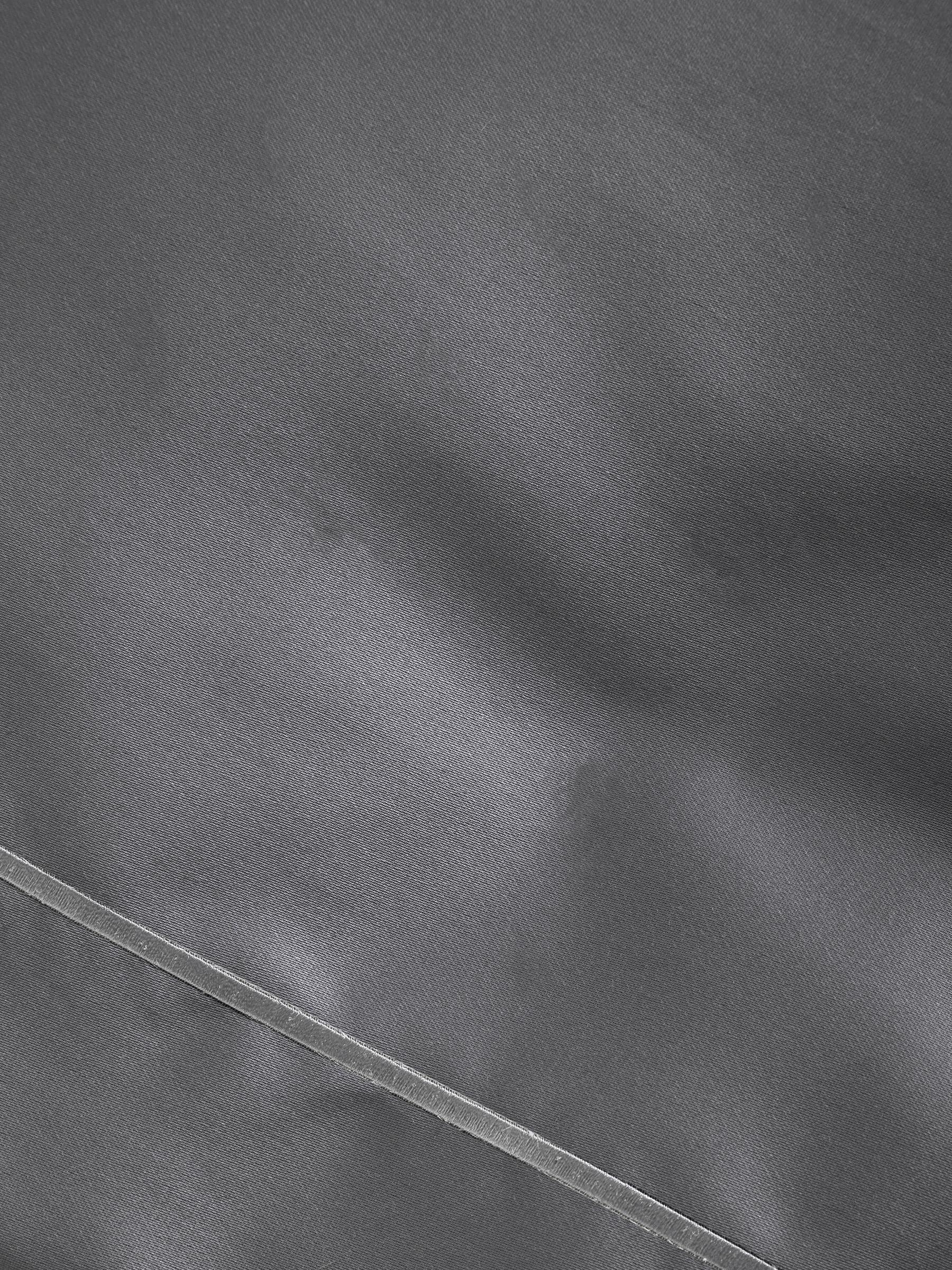 Collection Luxe charcoal grey duvet cover set - British product
