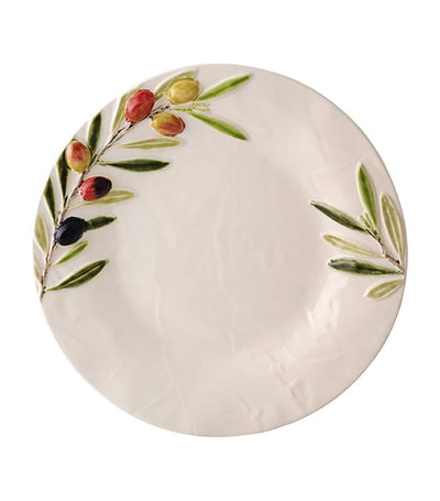 Harrods Bordallo Pinheiro x Esporão Olival Starter Plate 22.5cm Earthenware Plate- Buy online at McGrocer