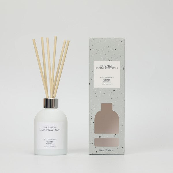 French Connection Winter Vanilla reed diffuser 100ml (British brand)