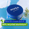 Nivea Creme Moisturiser for Face Hands Body 400ml, imported from the UK