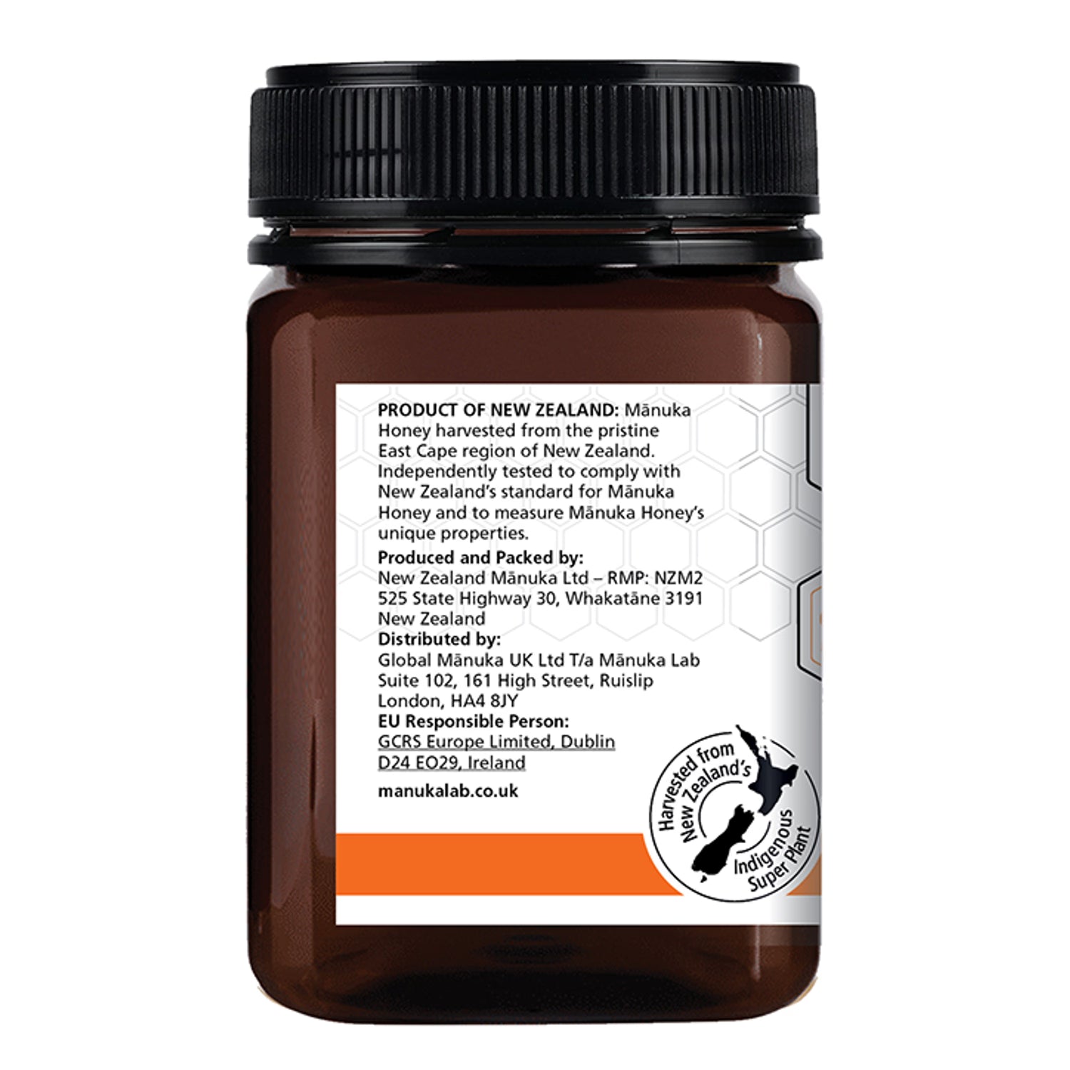 Manuka Lab Manuka Honey MGO 300 500g, imported from the UK
