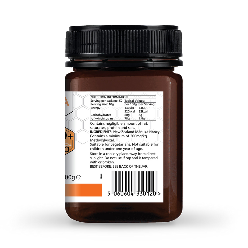 Manuka Lab Manuka Honey MGO 300 500g, imported from the UK