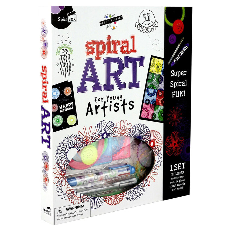 Petit Picasso Art Kit in 3 Options: Spiral Art, Manga, and Creative Lettering