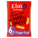 Ella's Kitchen Organic Tomato and Leek Melty Puffs Baby Snack 6+ Months 20g snacks & rusks Boots   