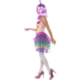 Smiffys Candy Queen costume pink latex bodice dress, imported from the UK