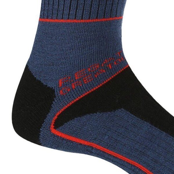 Regatta Mens Samaris 3 Season Socks (Pack of 2) (6-8)