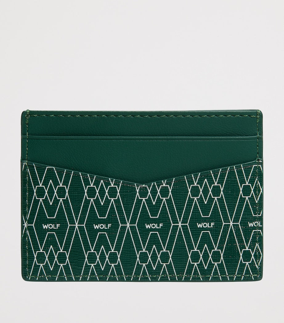 WOLF Signature Card Holder recycled plastic apple peel (British brand)