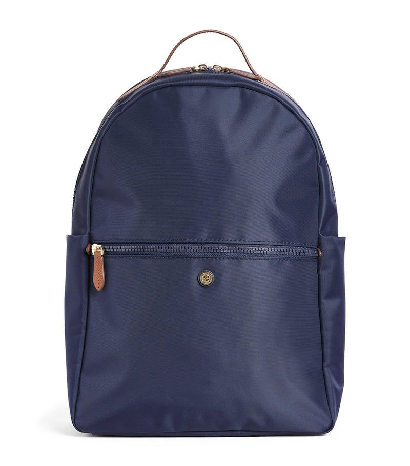 Harrods Nylon Backpack with leather trims, UK version