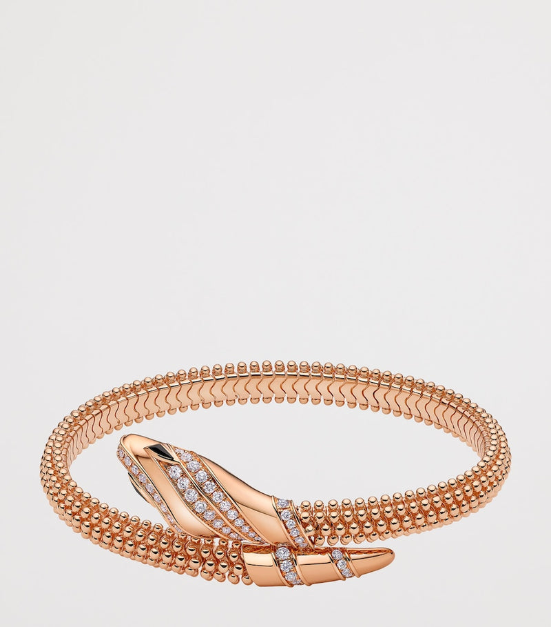 Bvlgari Serpenti diamond bracelet (British brand)