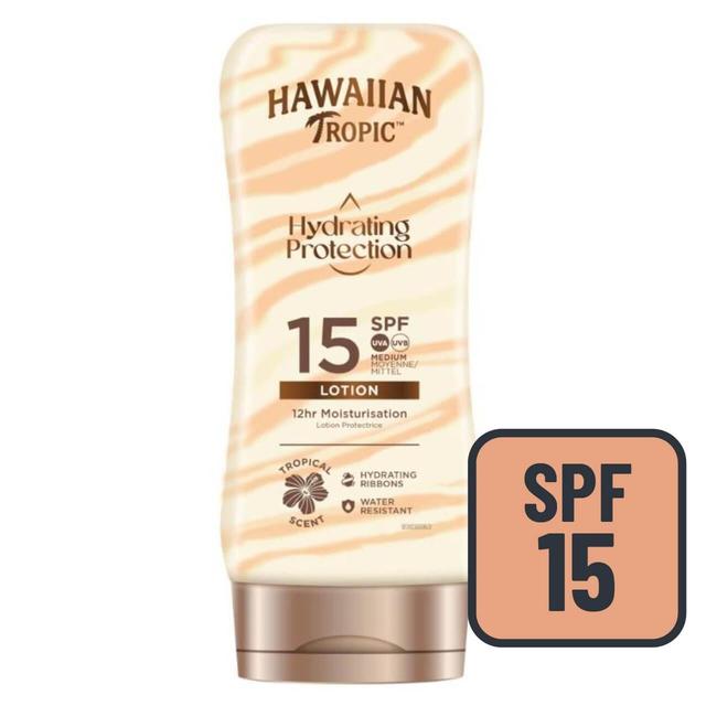 Hawaiian Tropic Silk Hydration SPF 15 Sun Lotion   180ml GOODS M&S   