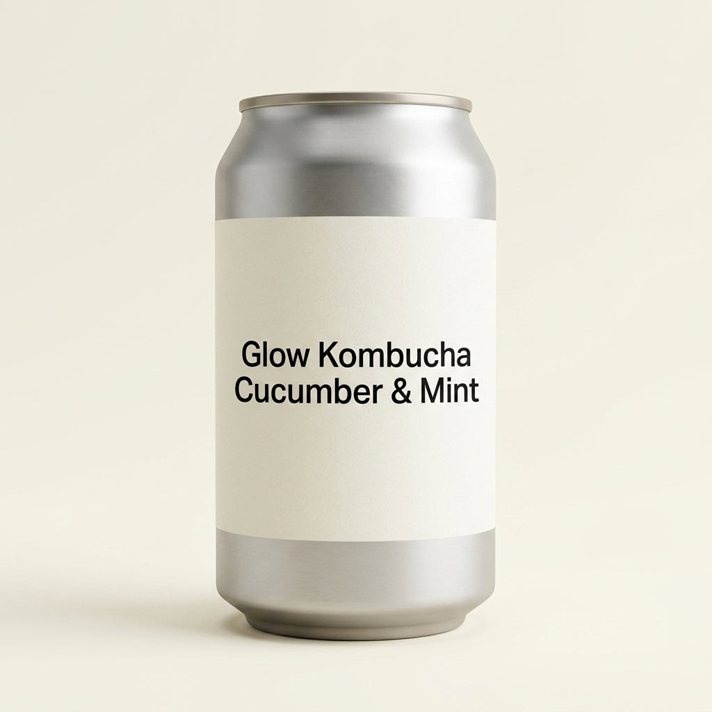 Holland & Barrett Energy Kombucha 250ml - Cucumber & Mint (Glow) 250 ml