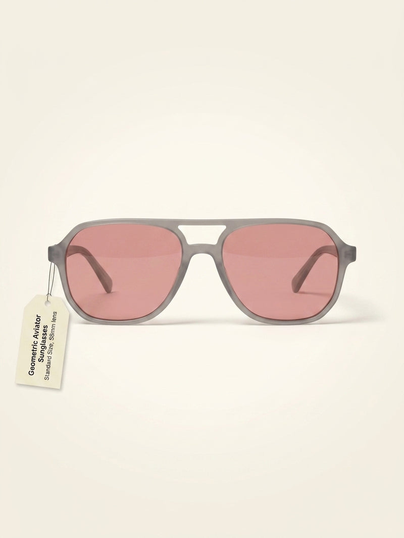 Prada PR A50S aviator sunglasses with gold metal frame - British product