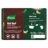 Knorr 8 Rich Beef Stock Pot   8 x 28g GOODS M&S   