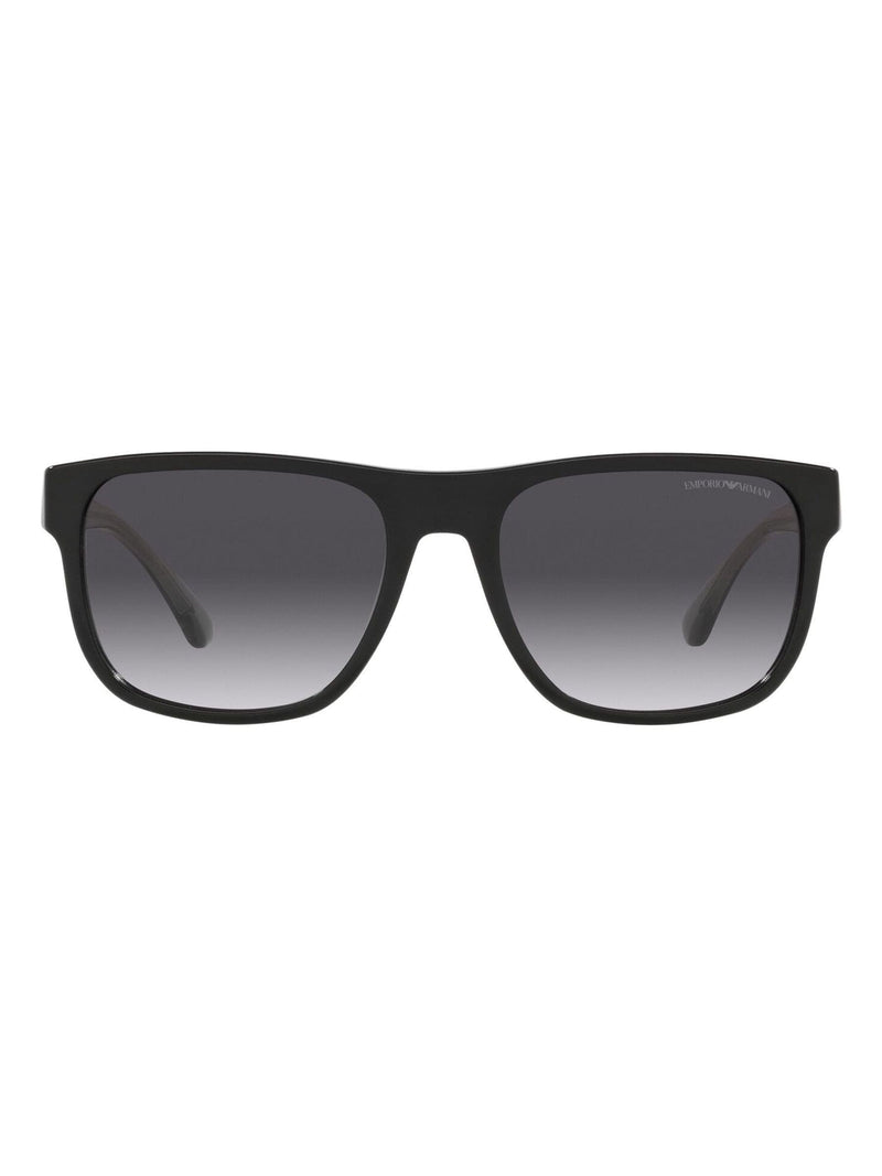 Emporio Armani black sunglasses with acetate frame, imported from the UK