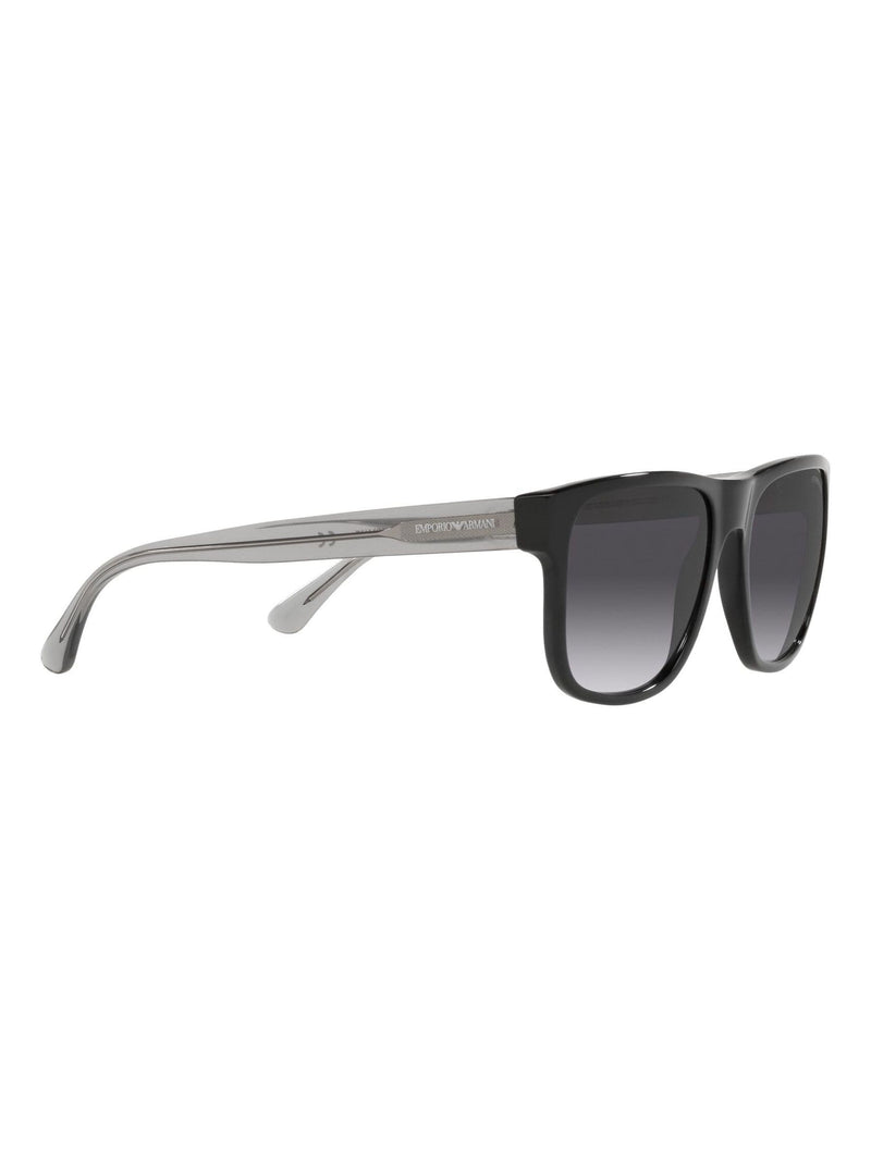 Emporio Armani black sunglasses with acetate frame, imported from the UK