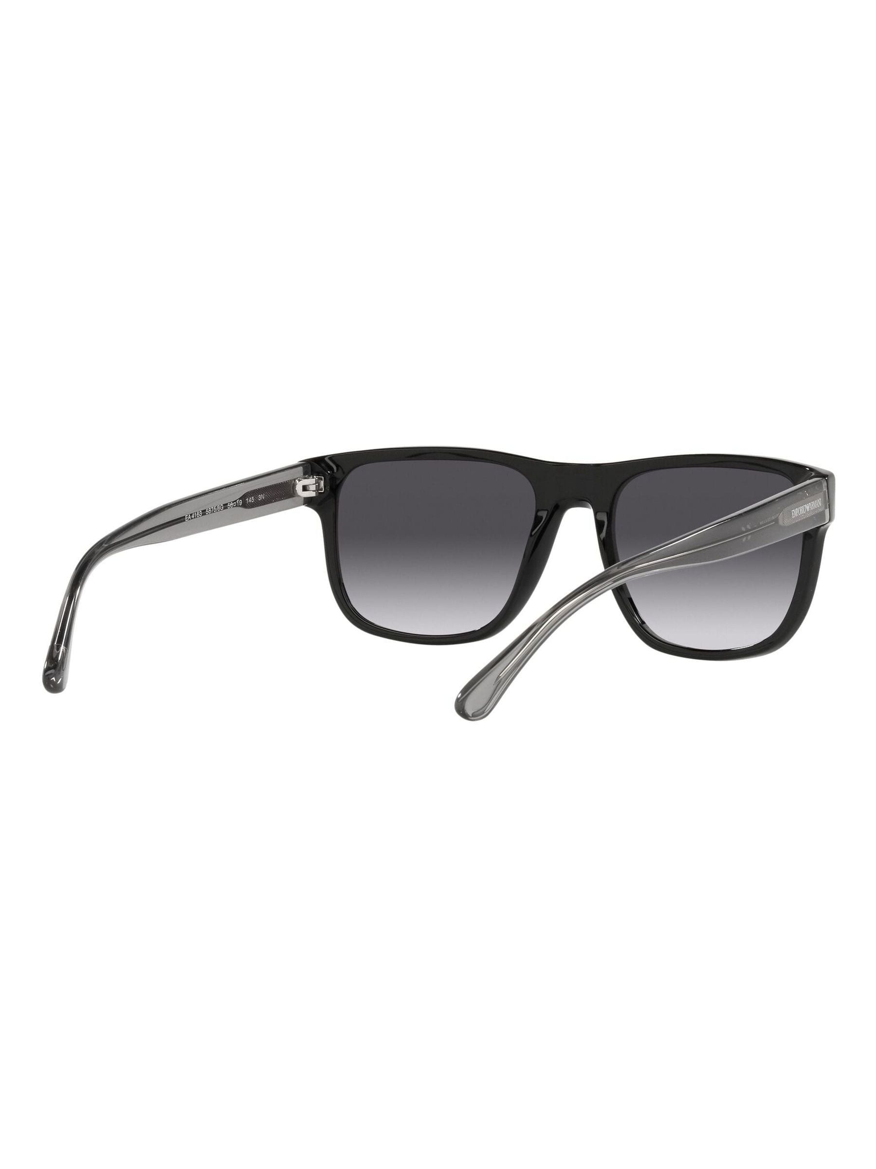 Emporio Armani black sunglasses with acetate frame, imported from the UK