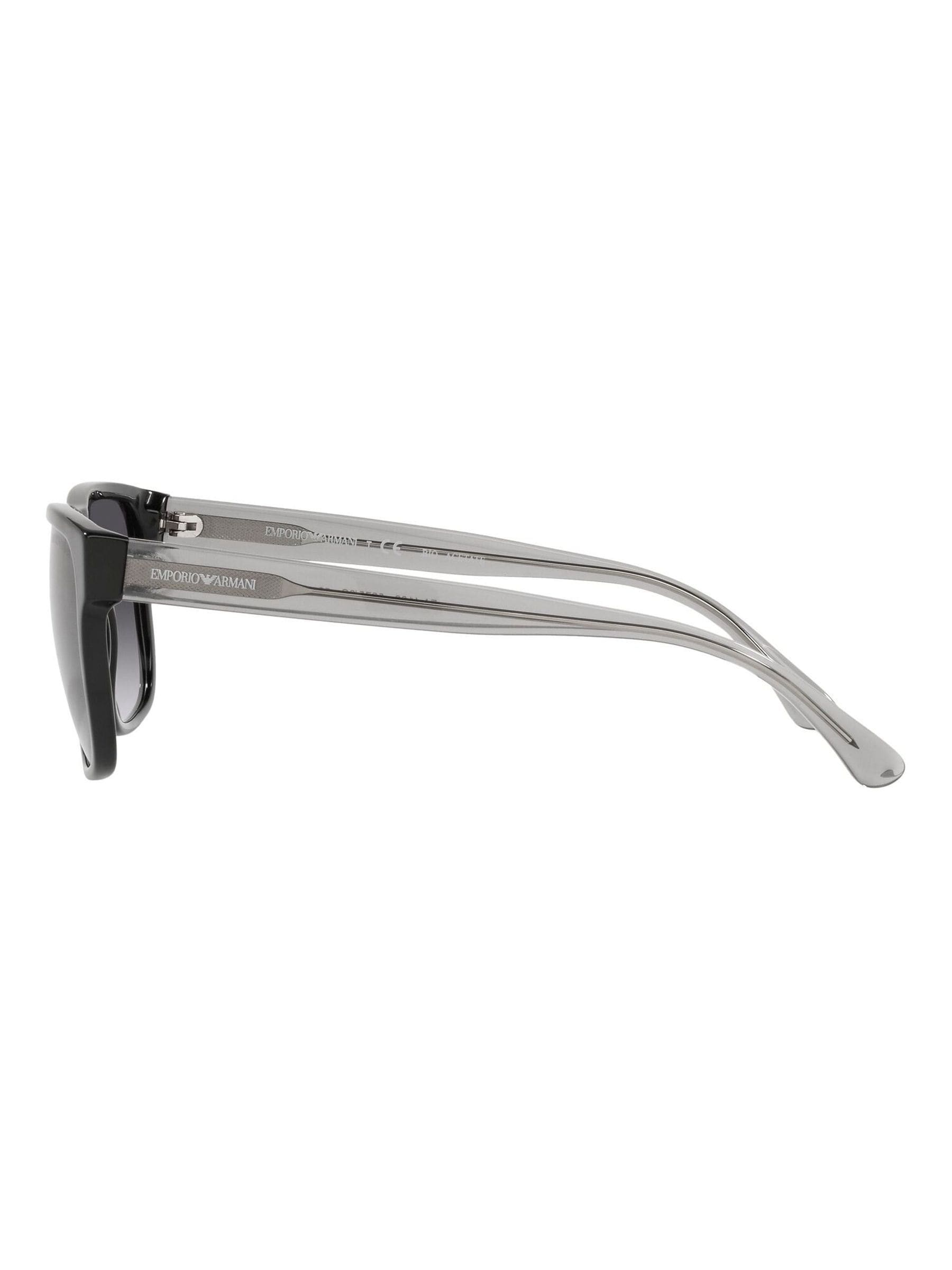 Emporio Armani black sunglasses with acetate frame, imported from the UK
