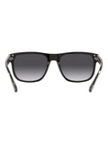 Emporio Armani black sunglasses with acetate frame, imported from the UK