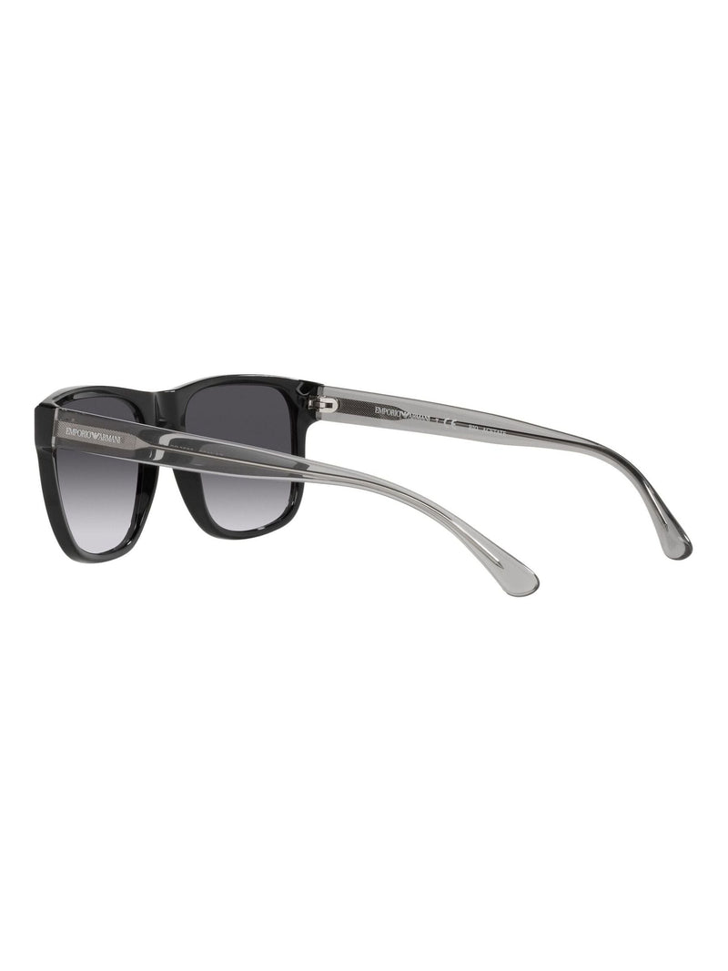 Emporio Armani black sunglasses with acetate frame, imported from the UK