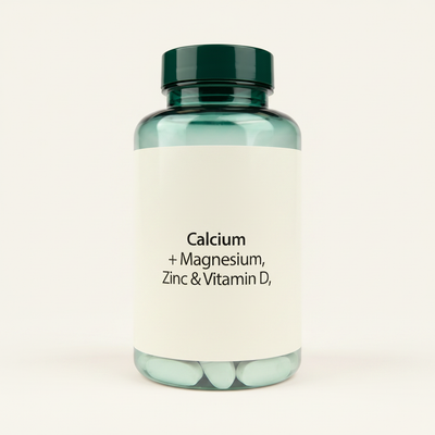 Holland & Barrett Vegane Kalzium Magnesium Zink Vit D Tabletten