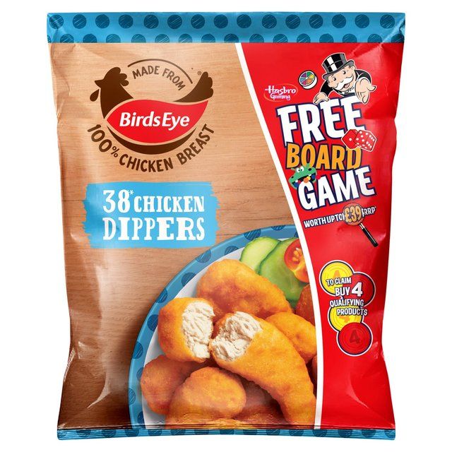 Birds Eye 38 Crispy Chicken Dippers    697g