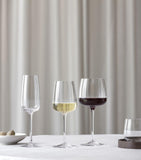 Villeroy & Boch Afina crystal red wine glasses set of 4 (British brand)