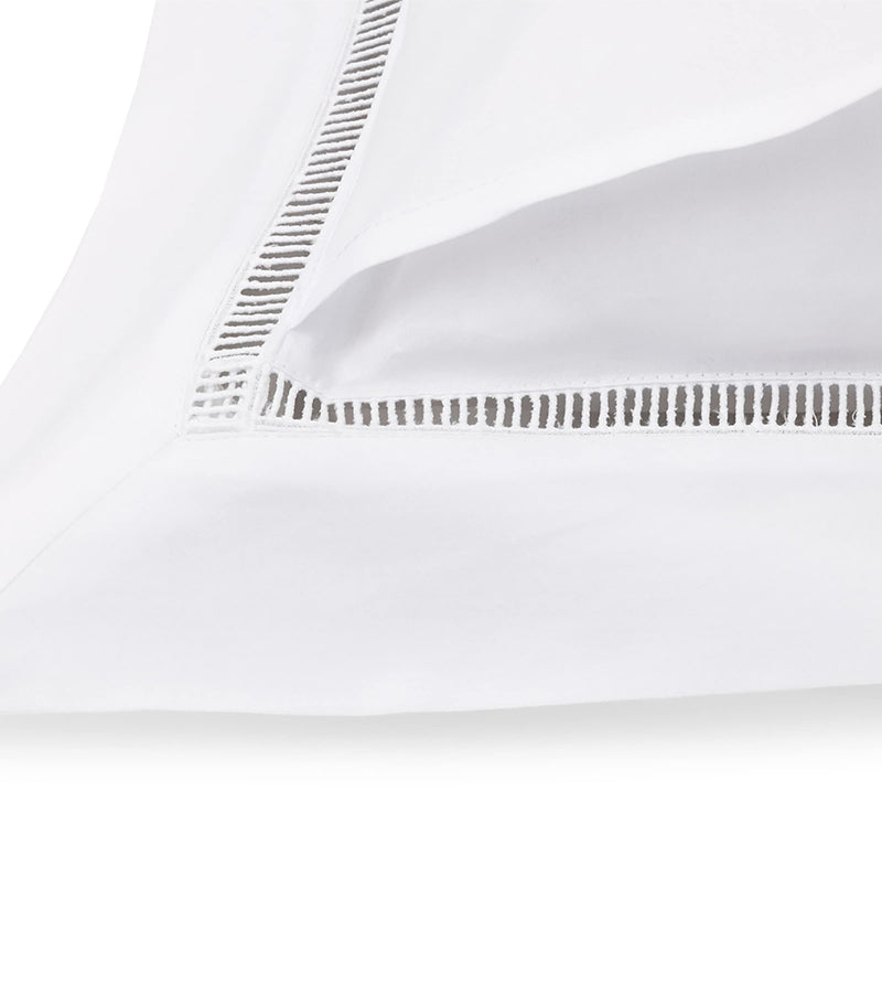 Yves Delorme Colisée Blanc Square Oxford pillowcase 65cm x 65cm (British brand)